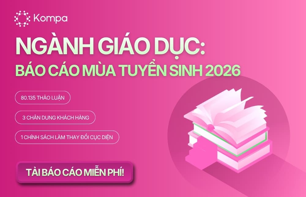 Báo cáo Mùa tuyển sinh 2026: Khi giá trị đầu ra trở thành thước đo mới của giáo dục