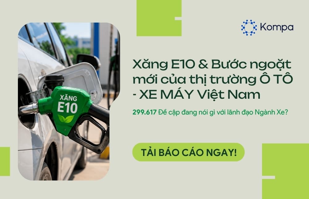 Xăng E10 - Chính sách nhiên liệu đang tái định hình thị trường ô tô - xe máy Việt Nam